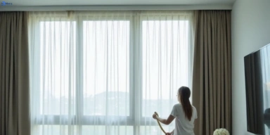 Delicate sheer drape cleaning highett-vic Matty Curtain Cleaning
