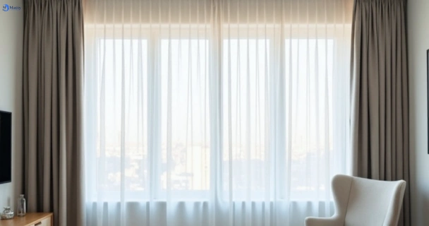 Restored vibrant drapes in highett-vic QLD after Matty Curtain Cleaning